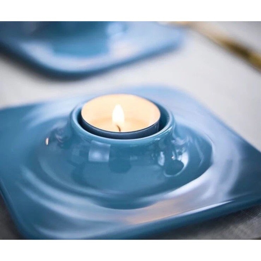 IKEA x Gustaf Westman Vinterfint Tealight Candle Holder Blue New 106.044.91
